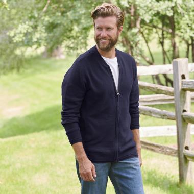 The Cotton Bomber Sweater