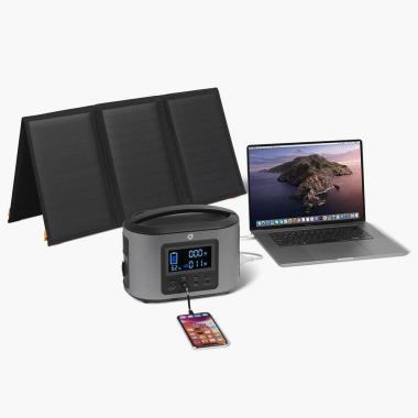 The Solar/AC/DC Emergency Power Station