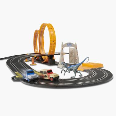 The Jurassic World Double Loop Raceway