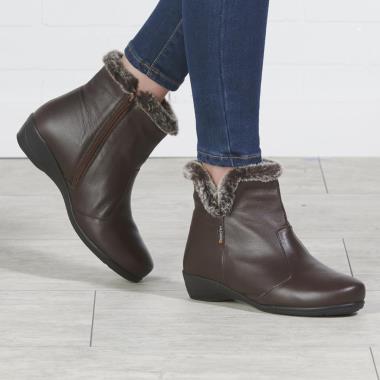 cold weather ankle boots