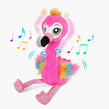 The Animated Plush Funky Flamingo