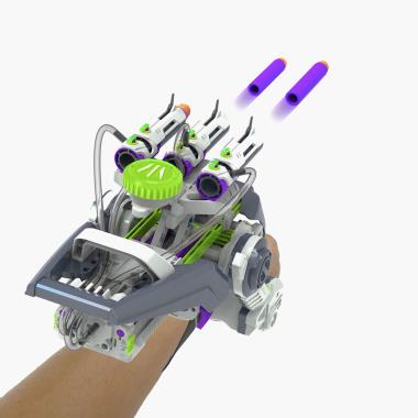 The Air Powered Bionic Wrist Blaster