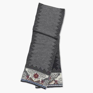 The Hand Embroidered Peruvian Alpaca Scarf