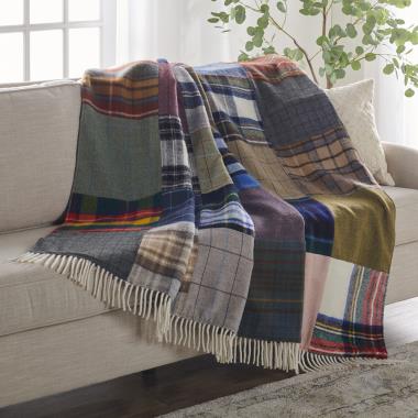 The Genuine English Countryside Patchwork Throw