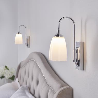 battery operated bedroom sconces