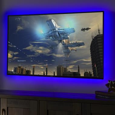The Color Changing Backlit TV Lights