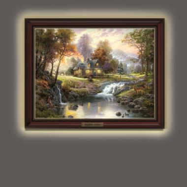 The Thomas Kinkade Illuminated Canvas Print