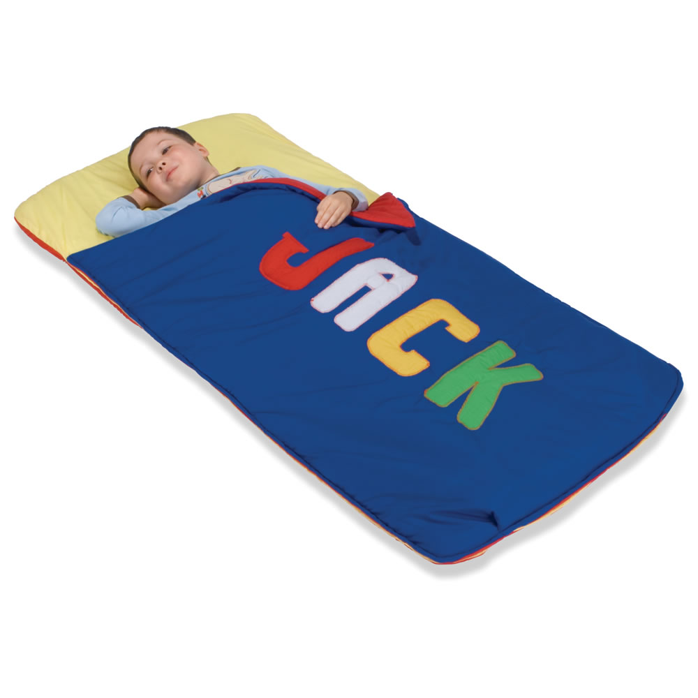 The Personalized Toddler Sleeping Bag - Hammacher Schlemmer