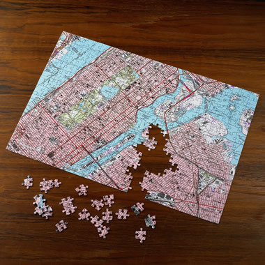 Scratch OFF Travel Puzzle: World Map