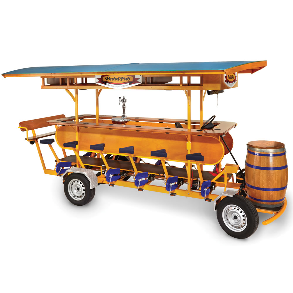 pedal trolley bar