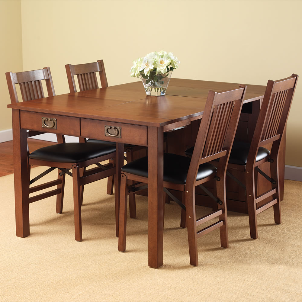 Pull Out Dining Table