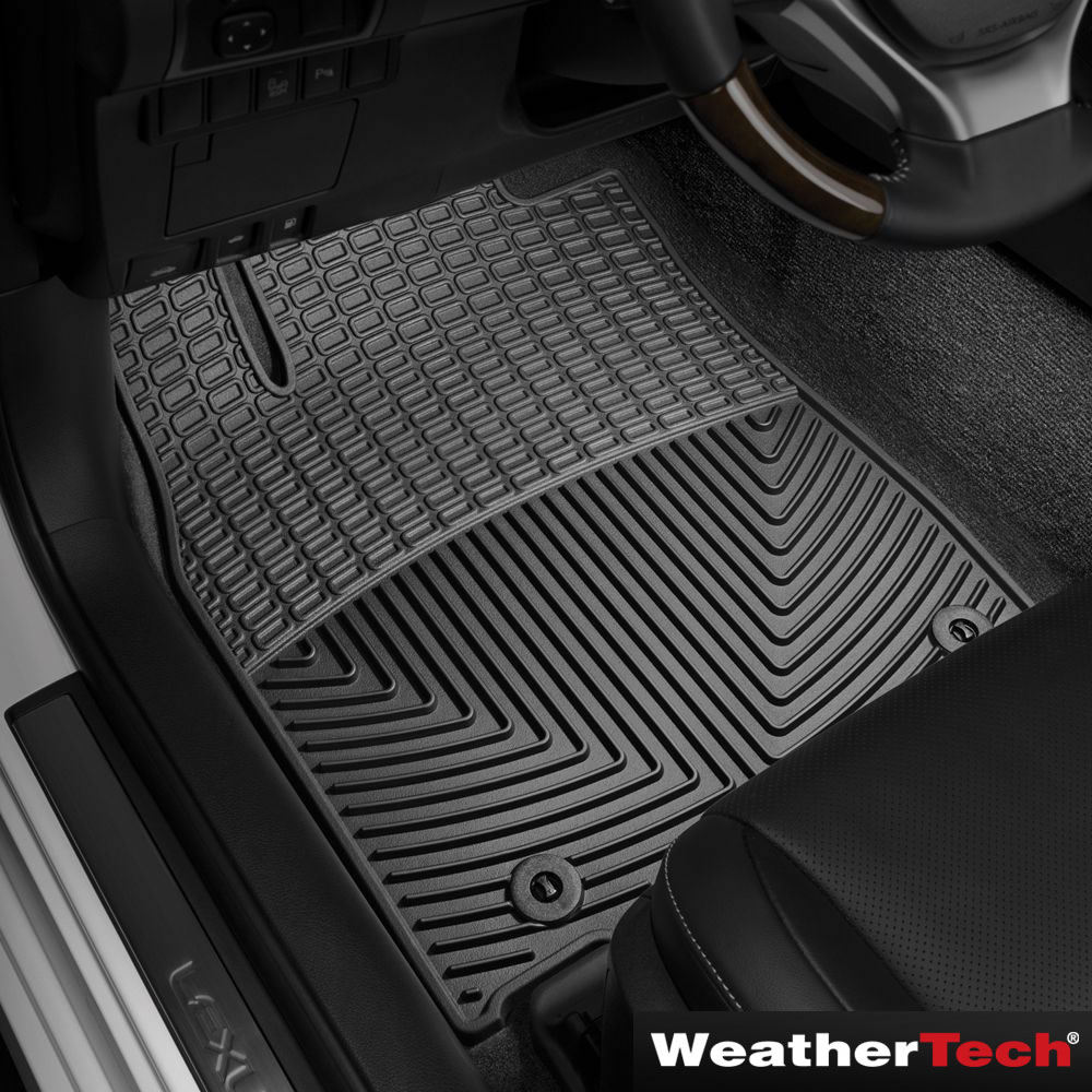 The Weathertech Custom Fit Auto Floor Mats Front Hammacher