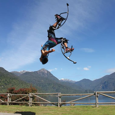 The 10 Foot High Jumping Stilts