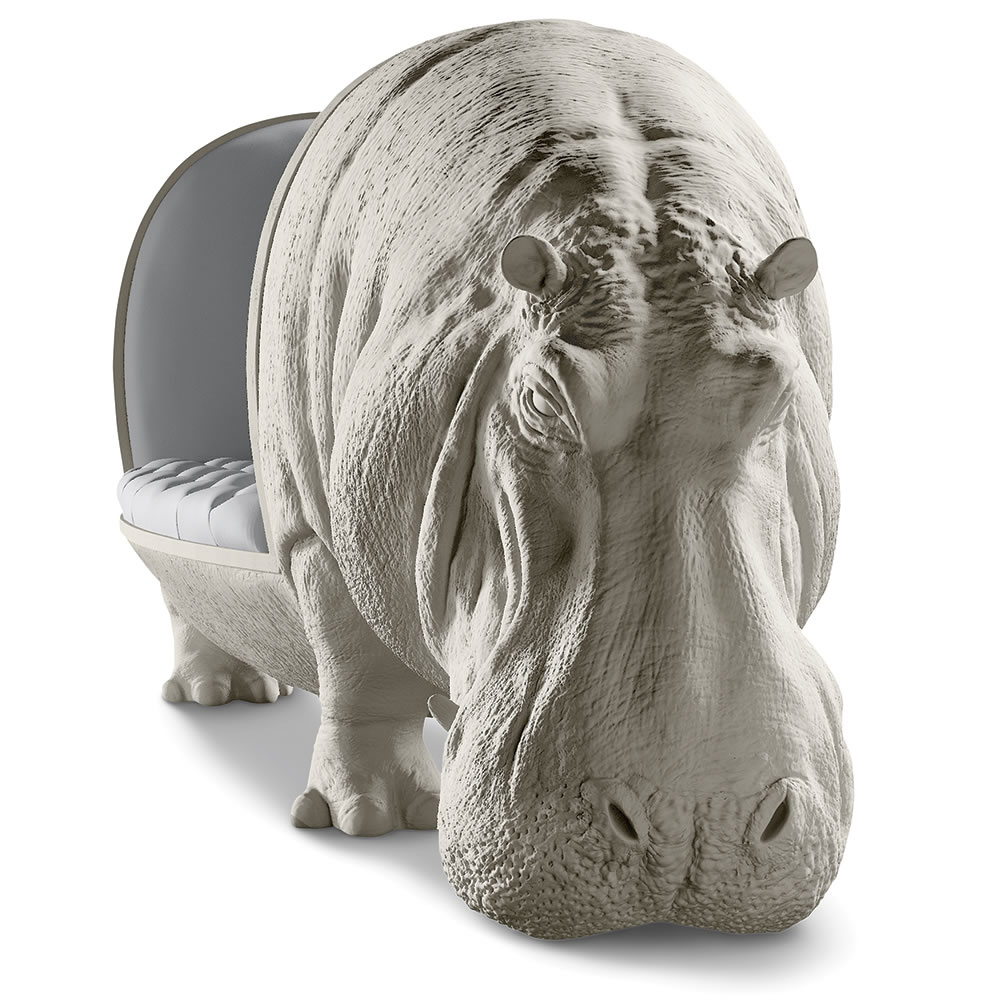 The Handcrafted Hippopotamine Sofa - Hammacher Schlemmer | Sofas & Couches