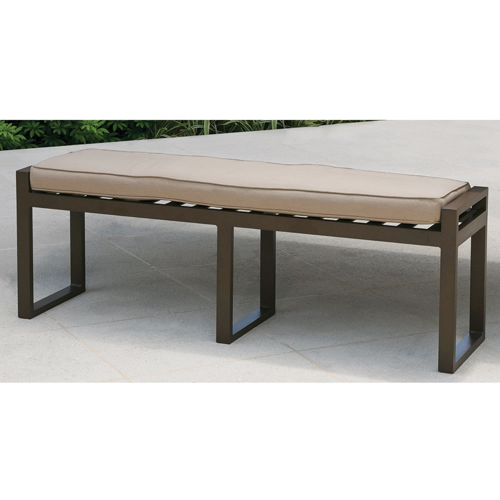 Benches For The Outdoor Billiards To Dining Table - White