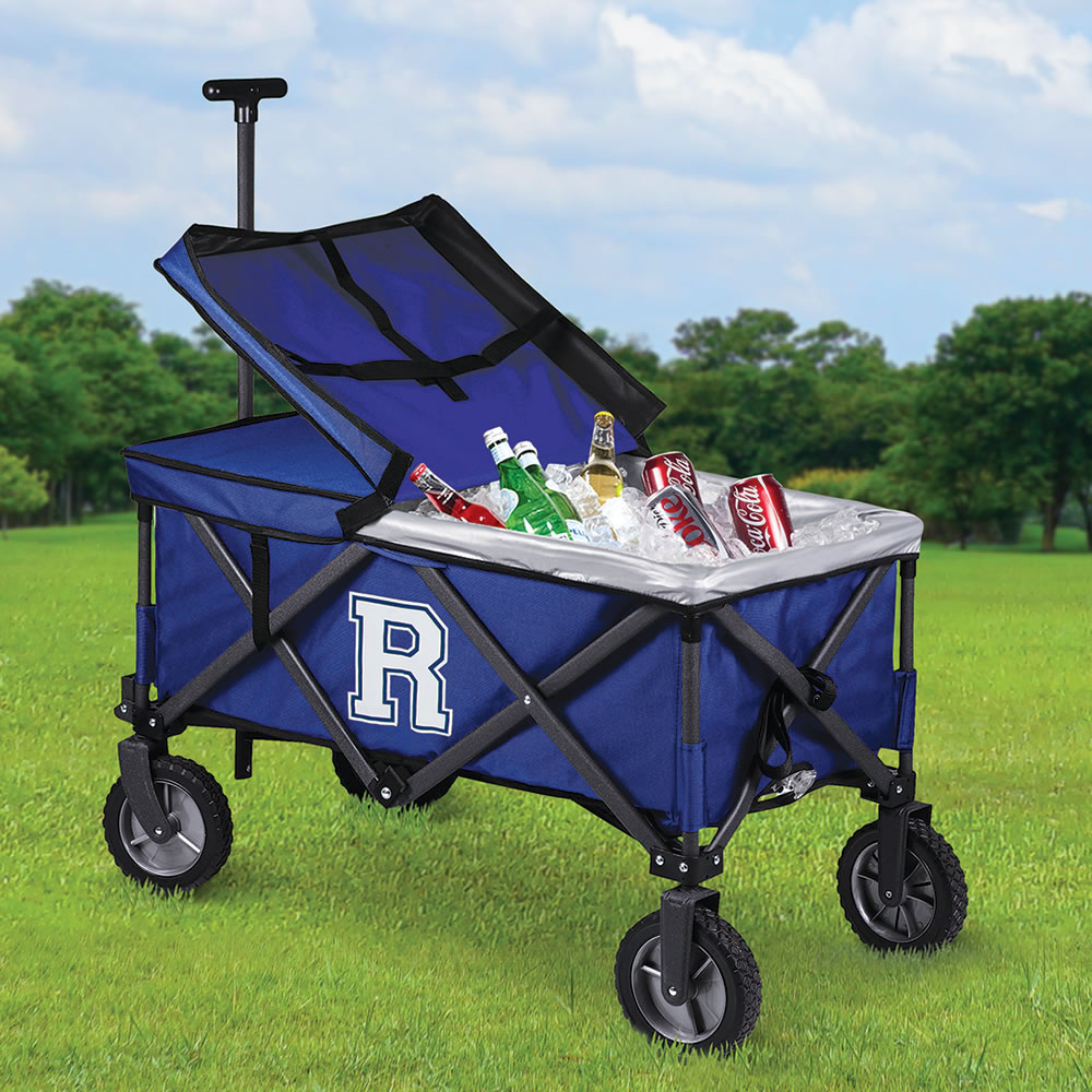 Personalized Movable Feast Cooler Cart