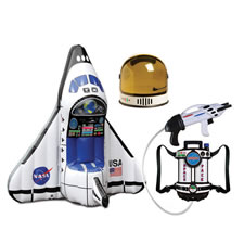 The Aspiring Astronaut's Space Shuttle Play Set