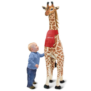 The Personalized 4 1/2 Foot Giraffe