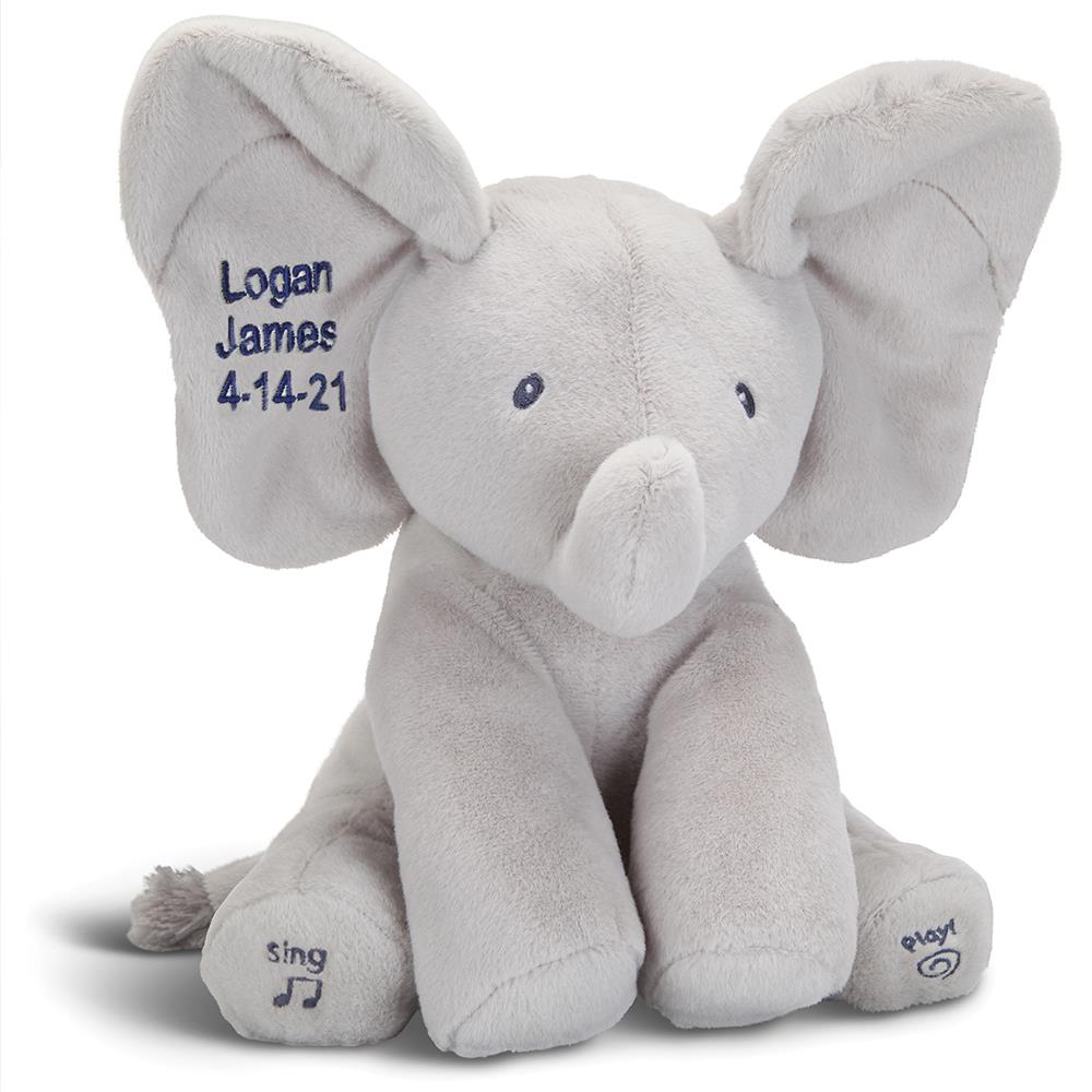 Personalized Singing Peek-A-Boo Pachyderm