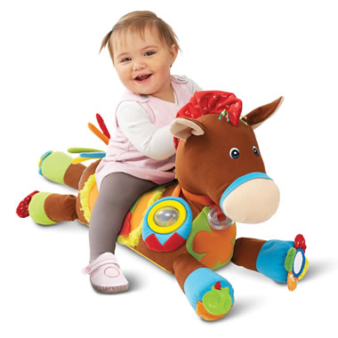 The Personalized Plush Pony Activity Center