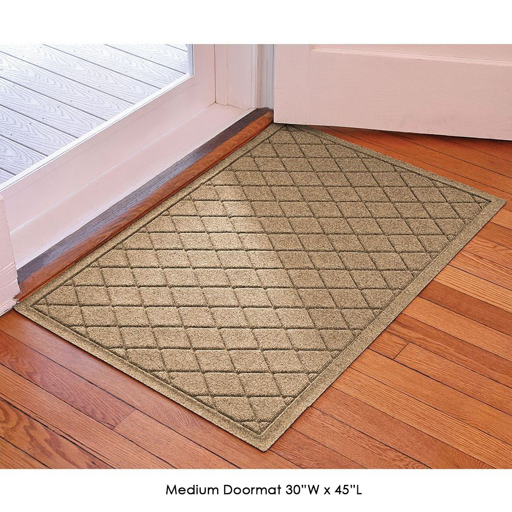 Non Slip Water Absorbent Floor Mat Or, Door Rugs That Absorb Water