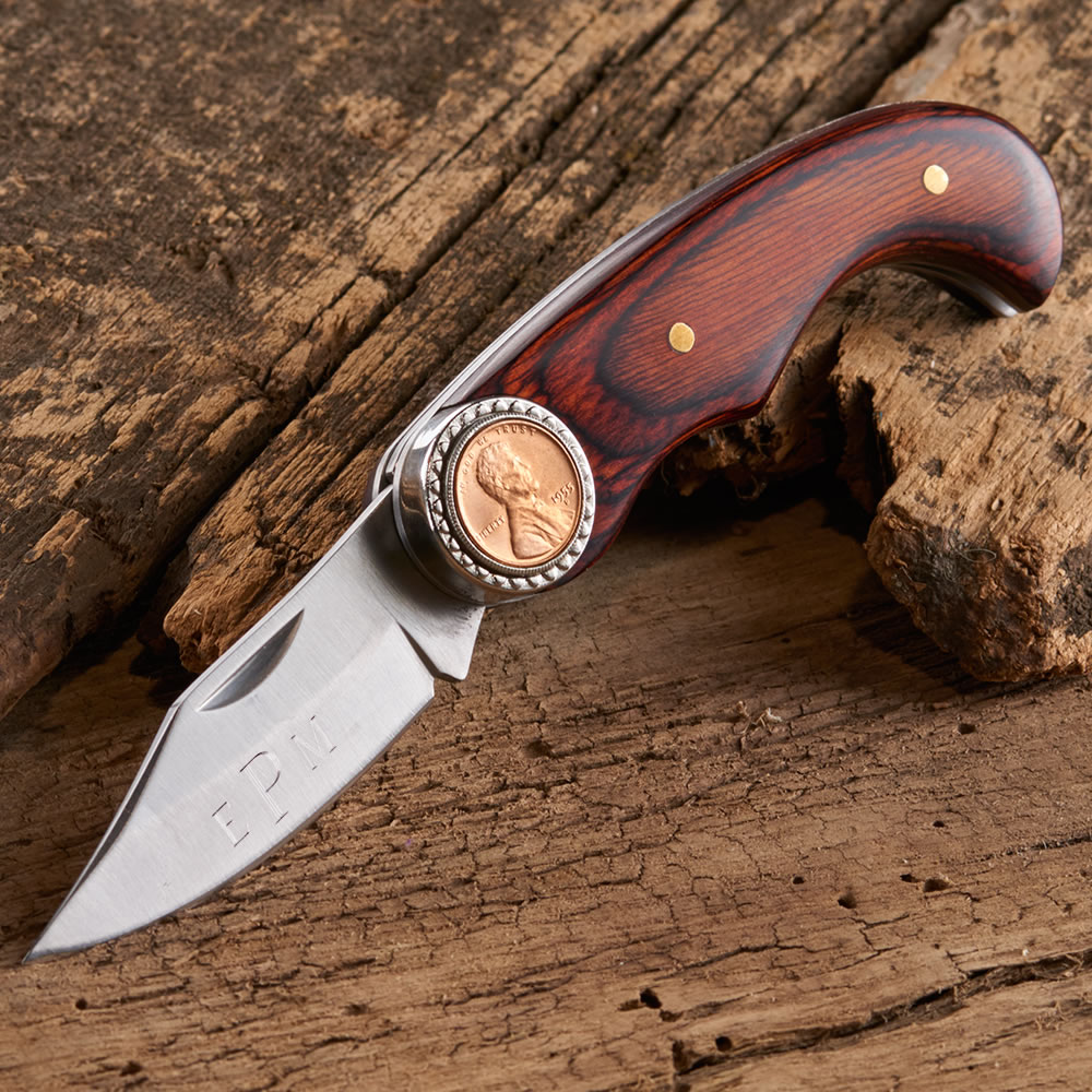 Year Of Your Birth Folding Knife