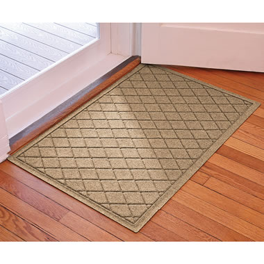 The Water Absorbing Floor Guard (Medium Doormat) - Hammacher Schlemmer