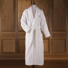 The Monogrammed Hammacher Schlemmer Genuine Turkish Cotton Luxury Bathrobe