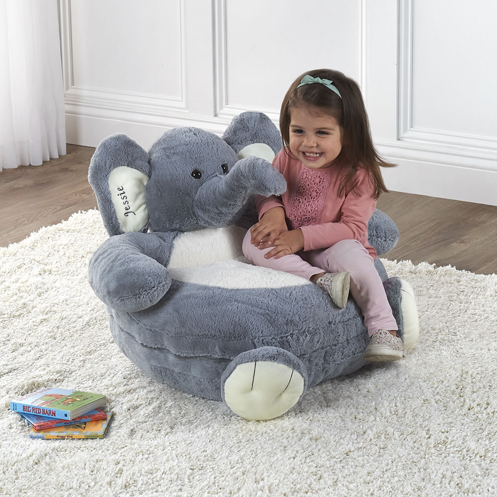 Personalized Animated Singing Elephant Chair