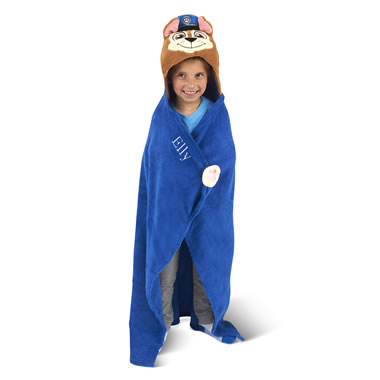 Paw patrol hooded outlet blanket