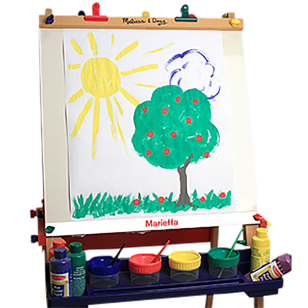 The Child's Personalized Art Easel Set