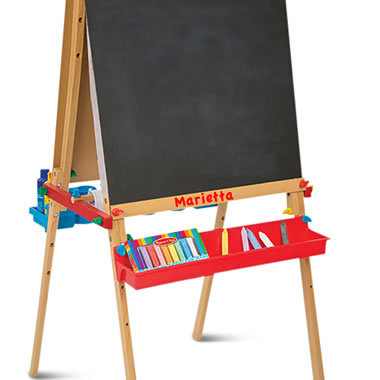 The Child's Personalized Art Easel Set