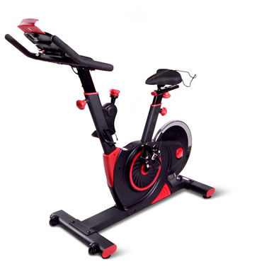 Spin class at online home