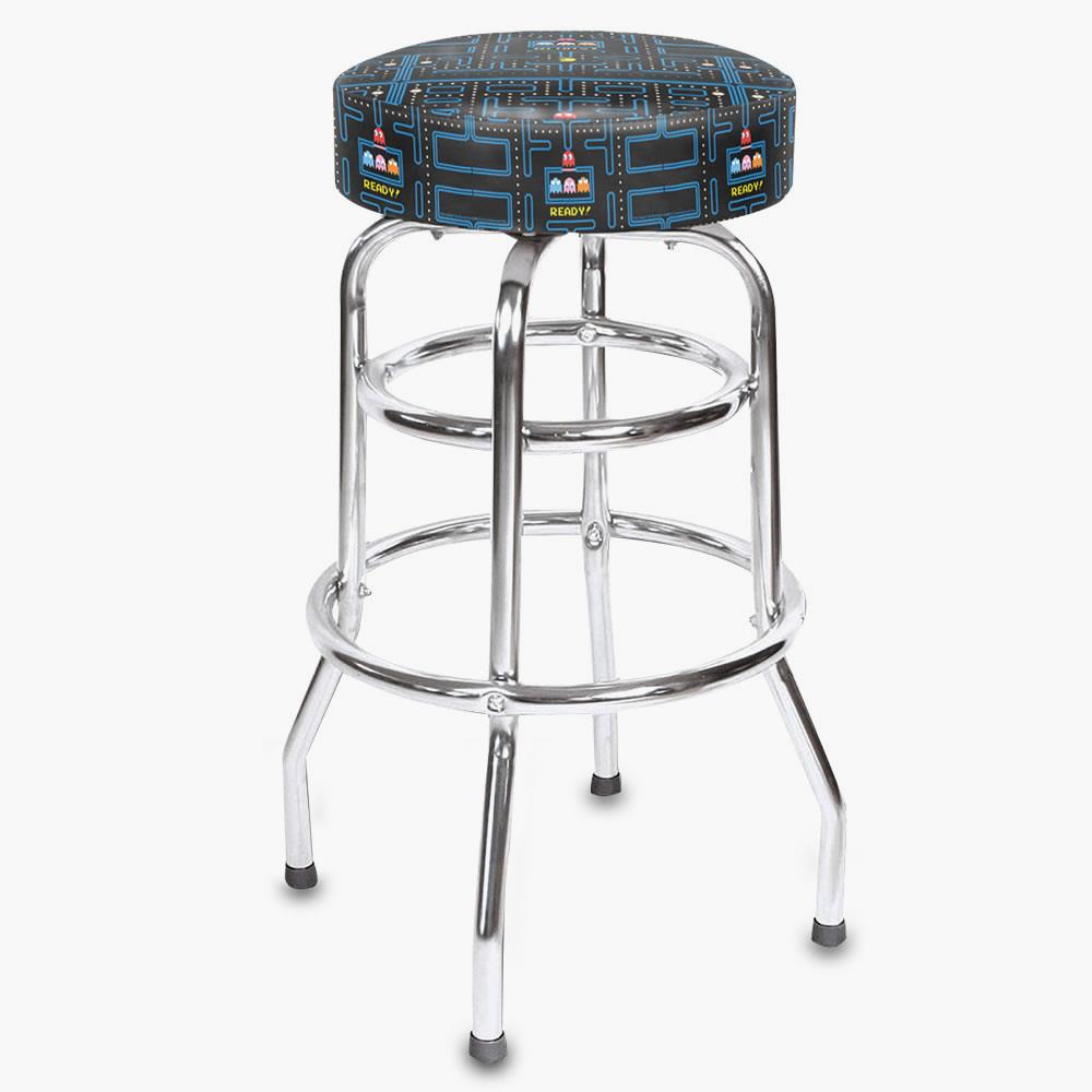 30 Stool For The Authentic Pac-Man Arcade And Beverage Cooler