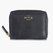 The Monogrammed Leather Zippered Compact Wallet
