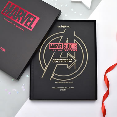 The 10 Years Of Marvel Studios Personalized Book