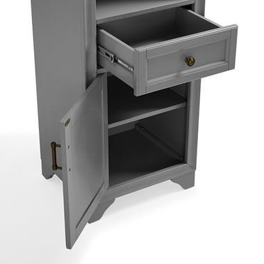 The Tight Space Storage End Table - Hammacher Schlemmer