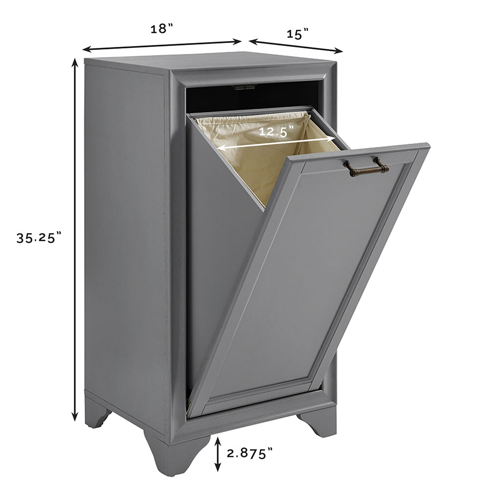 The Slim Rolling Cabinet Storage Bins (Wide) - Hammacher Schlemmer