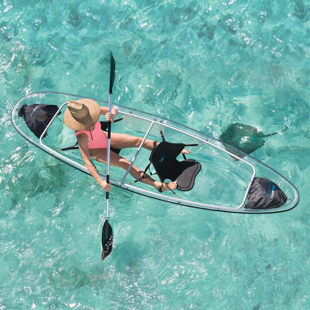 Two Person Transparent Canoe Kayak