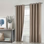 The 100% Blackout Draft Preventing Curtains - Hammacher Schlemmer