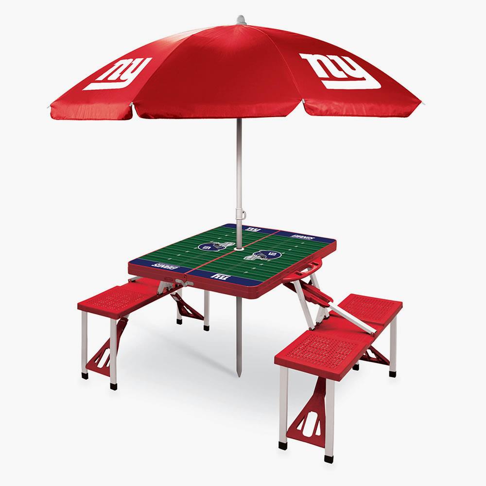 NFL Tailgater's Table And Umbrella