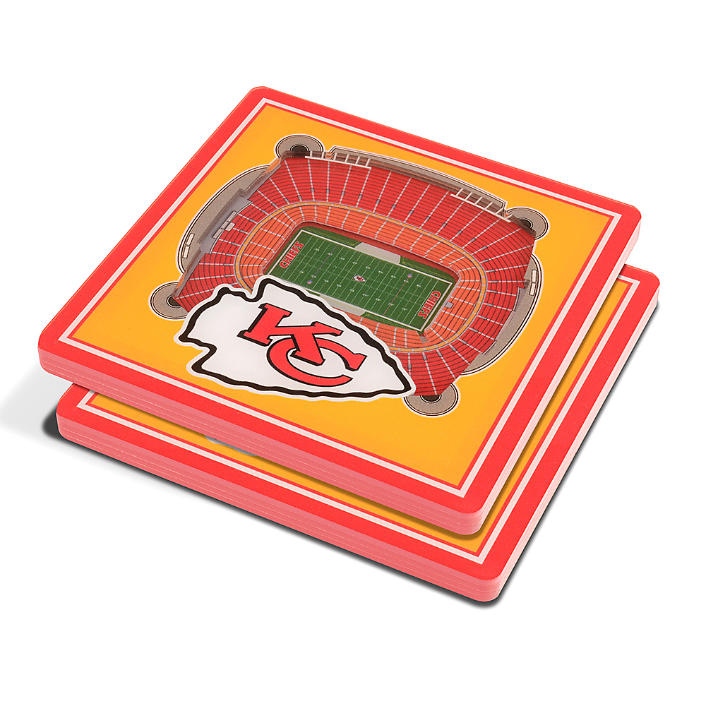Encased 3D Stadium Coasters - NFL