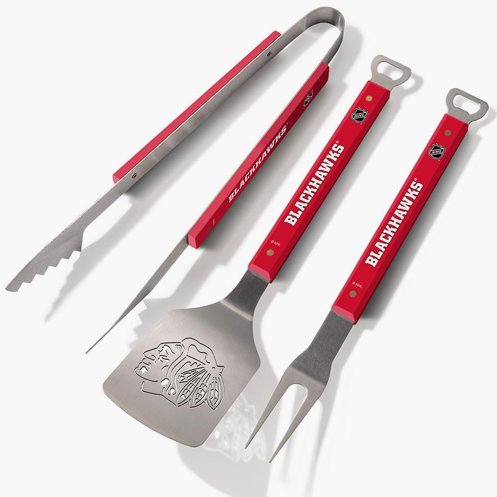Your Team's Grilling Tools - NHL , Outdoor Barbecue By Hammacher Schlemmer
