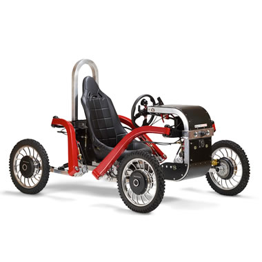 The Electric All Terrain Pendular Quadricycle - Hammacher Schlemmer