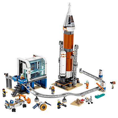 The LEGO City Deep Space Rocket And Launch Control