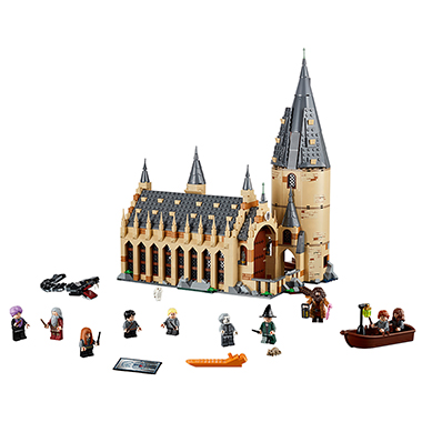 The LEGO Harry Potter Hogwarts Great Hall