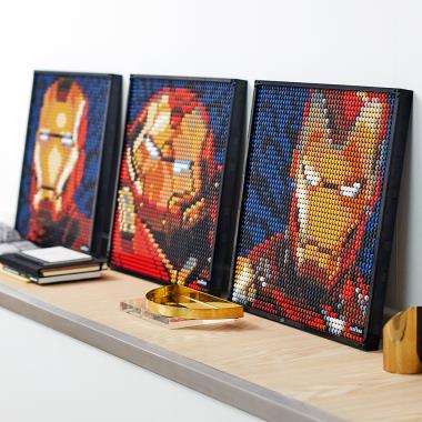 The LEGO Art Marvel Studios Iron Man