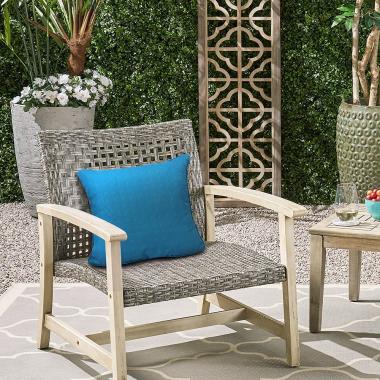 The Reversible Outdoor Patio Furniture Pillow (18