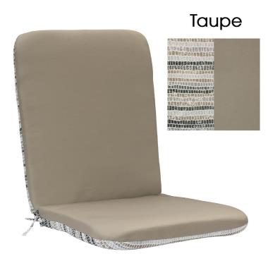 The Reversible Outdoor Patio Furniture Cushion (High Back Armchair)