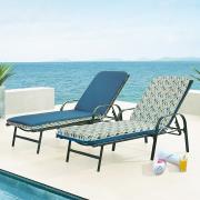 http://www.hammacher.com - The Reversible Outdoor Patio Furniture Cushion (Lounge Chair) 89.95 USD